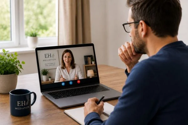 Image of online mediation for child access mediation Ware