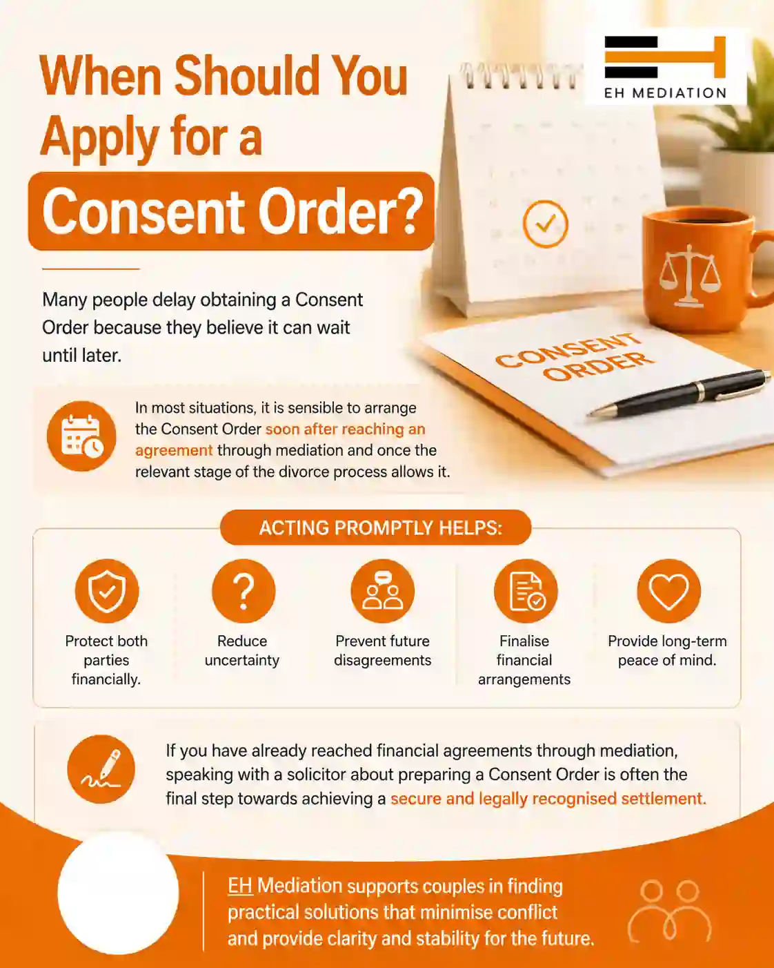 When Should You Apply for a Consent Order Ware?